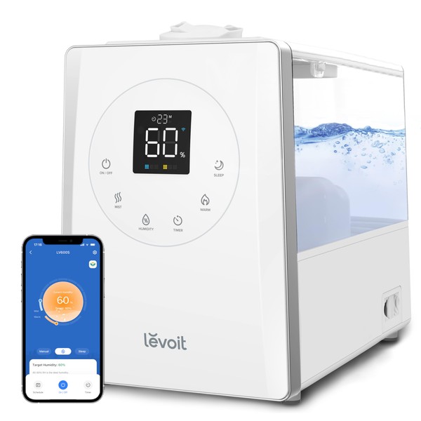 LEVOIT LV600S Smart Warm and Cool Mist Humidifiers for Home
