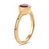 TJC Ruby Solitaire Ring for Women Engagement Ladies Rings in