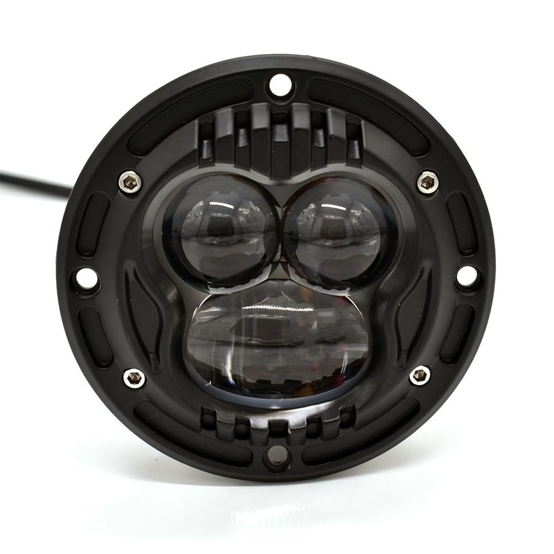KITOCARTOP 4inch Flush Mount Bumper Off Road Lights Led Cube
