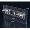 12PCS No Drill Shelf Support Pegs, Adhesive Shelf Bracket, Shelf