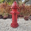 Glorison Fire Hydrant for Dogs to Pee On-16 Inches Red