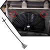 Ohleats 2 PCS Fan Mounting Kit, Auto Plastic Push Through