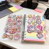 Bookwarm Water Seals, 3D Decorative Stickers for Notebooks, Exquisite Patterns,