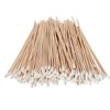 CMJ 100 x Extra Long Cotton Medical Swab 6" Wooden