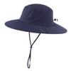 Magracy Unisex UPF 50+ Wide Brim Sun Hat Foldable Quick-Dry