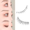 Lashidol False Eyelashes, Natural, Transparent Base, Handmade, DIY at Home,