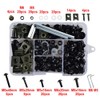 MACHSWON M5 M6 Fairing Bolts Nut Clips Kit for Kawasak
