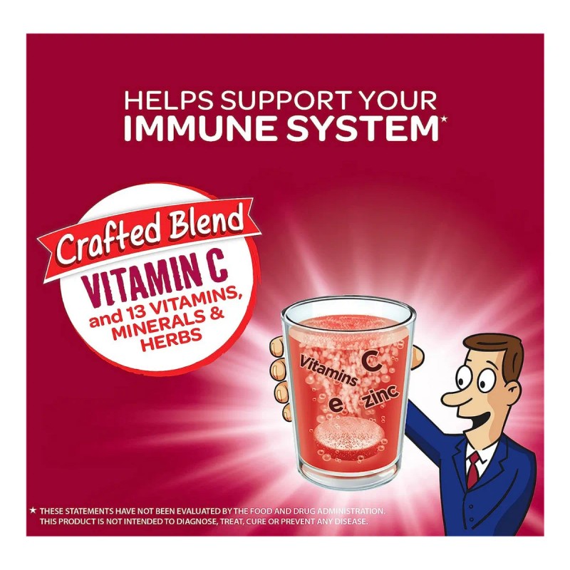 Airborne Muy Berry Tabletas Efervescentes, 10 Conde - 1000 M