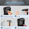 Weatherproof Heavy-Duty Wall-Mounted Key Lock Box with 4-Digit Combination and