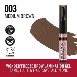 Rimmel London Wonder'Freeze Augenbrauen Gel 003 Medium Brown, 6g