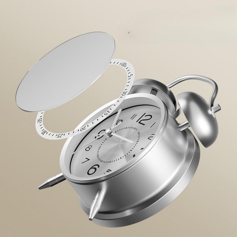 YYDS Loud Alarm Clock, Analog, Loud Bell, Noisy Alarm Clock,