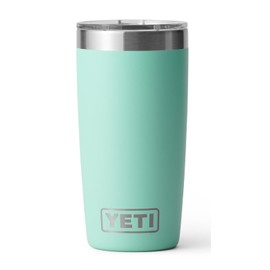 YETI Rambler Tumbler, Vaccum Insulated Stainless Steel Tumbler with Magslider Lid, Seafoam, 10 oz (296 ml)