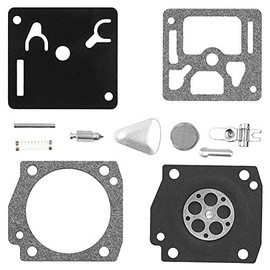 QAZAKY Carburetor Diaphragm Gasket Rebuild Repair Kit for RB-31 034 MS340 036 MS360 044 Zama C3A S4A S4B S4C S19 S25 S26 S27 S27A S27B S27C S27D S31 S31A S31B S31C S31D S31E S38 S39 S52 S65