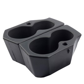 Dasbecan 2PCS Car Door Cup Holder Compatible with 2009-2020 Dodge Ram 1500 2500 3500 4500 5500 Front Driver Passenger Foam Holder Replaces # 5NN24XXXAA 1LD23XXXAA