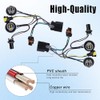 2 arnés de cableado para faros delanteros compatibles con Chevy