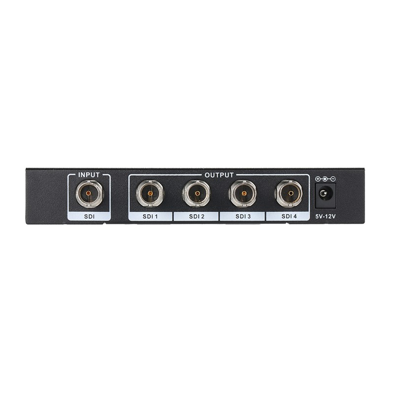 3G/HD/SD_SDI Splitter 1 * 4 Distribution 1 Input 4 Outputs