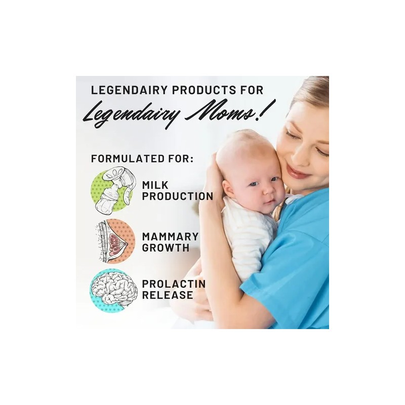 Suplemento Lactancia Legendairy Milk Liquid Gold Cápsulas Veganas
