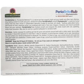 Perio Rub Smoothing Gel 14g by Natures Answer