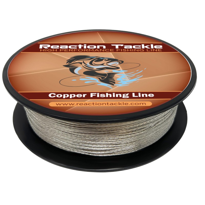 Reaction Tackle Copper Trolling Wire - Copper Fishing Line -