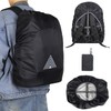 Waterproof Backpack Rain Cover (15-75L), Reflective Rucksack Cover, Adjustable Foldable