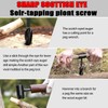 Woodworking Hand Drill, Manual Auger Drill, Multi-Purpose Auger Drill, Survival