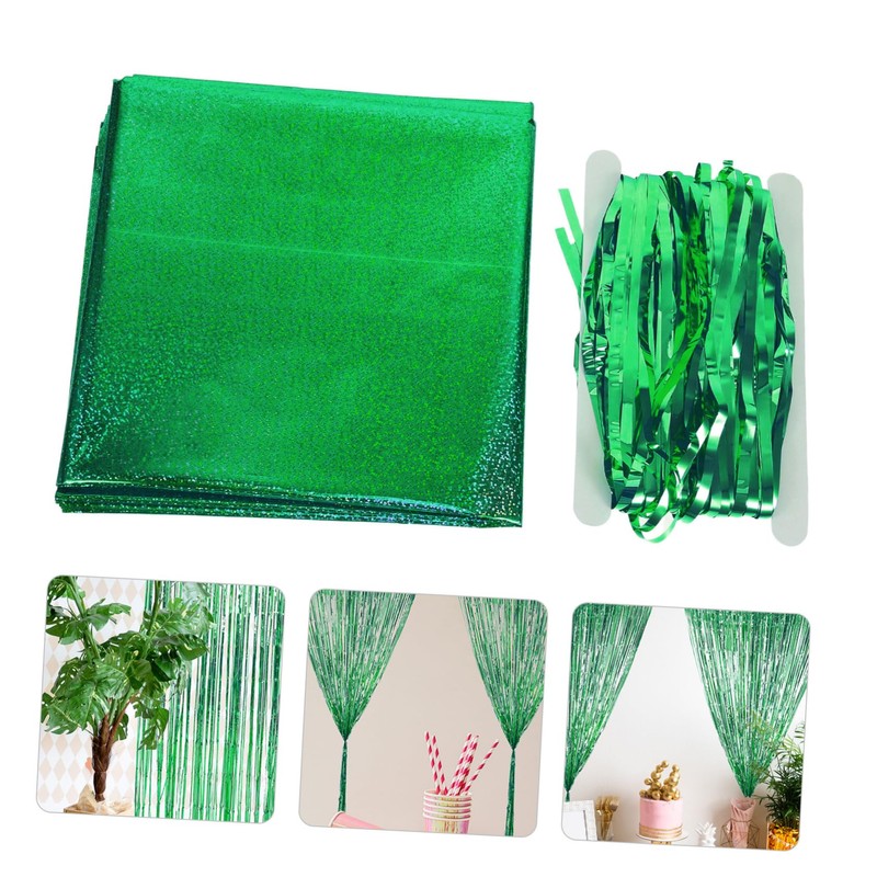 CHILDWEET Chic Witch Theme Decor 2pcs Fairy Themed Tablecloths Glitter
