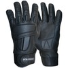 German Wear Leather Motorcycle Gloves Black Size 11 = XXL