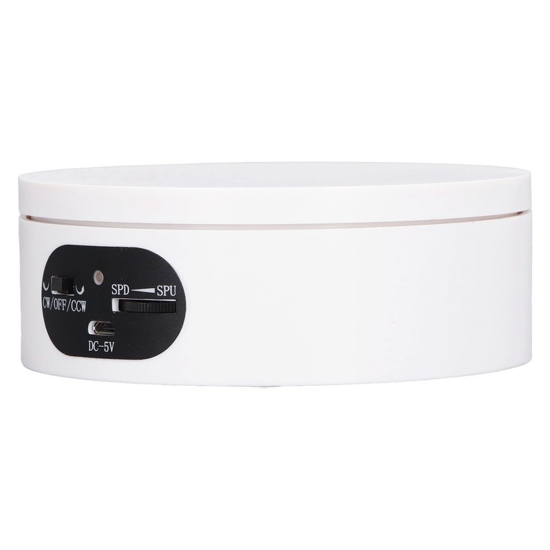 Rotating Display Stand 5.5lb Load Capacity 360 Degree Photography Turntable