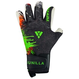 Vizari Junilla F.P. Soccer GK Goalkeeper Gloves with Finger Protection for Adults and Teens | Professional Level