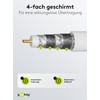 Goobay TV Antennenkabel St/Bu SW 1m