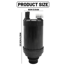 DUZFOREI 7400454 Fuel Filter Kit, Replacement for Bobcat Loader A770 S450 S510 S530 S550 Replacement for Bobcat Extractor E32 E35 E42 E45, Replacement for Bobcat Versahandler V519 V72