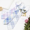 Plus Nao School Necktie, One-touch Necktie, Girls Students, Boys, Checkered