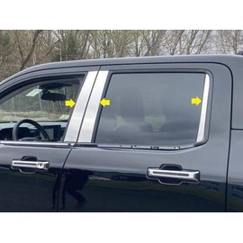 Upgrade Your Auto 6pc Luxury FX Pillar Post Trim for Ford Maverick 2022-2025 Super Crew