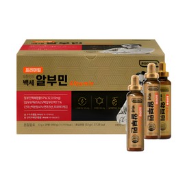 Hanjin Oh Oh Hanjin Baekse Albumin Premium Egg White Ampoule 30 Bottles Liquid Nutritional Supplement High Protein Easy Intake / 오한진 백세 알부민 프리미엄 난백 앰플 30병 액상 영양보충 고단백 간편섭취