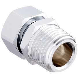 Kakudai Valve Adapter, Chrome 6427M-13x13