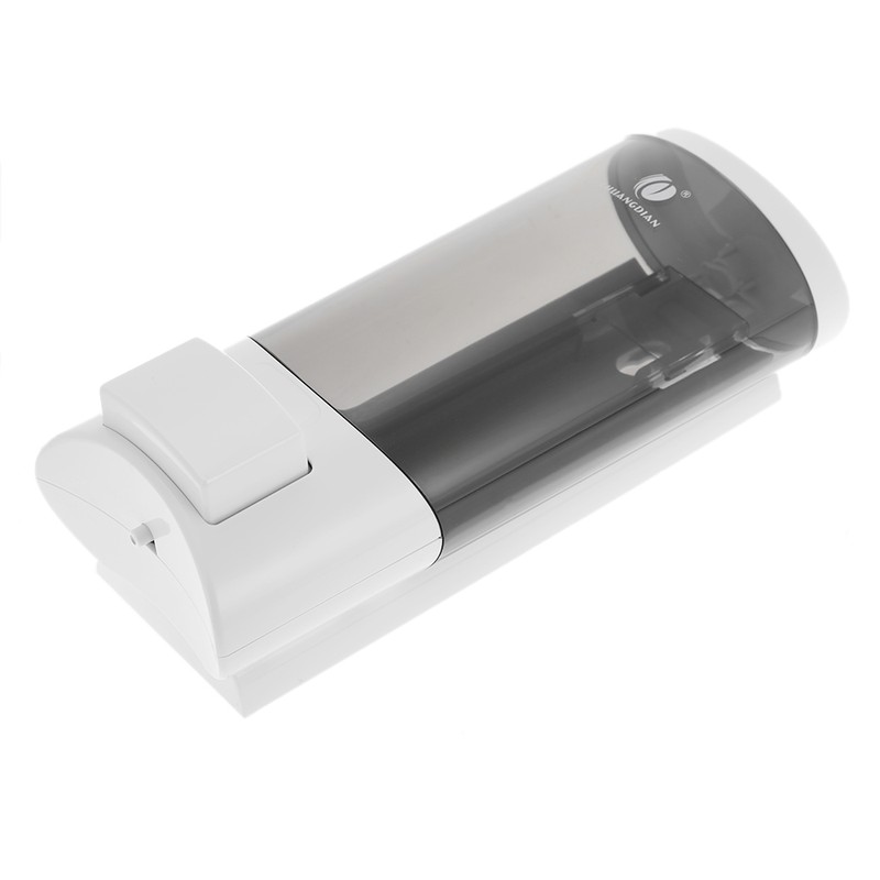 CHUANGDIAN Wall-mounted Single Bottle Manual Soap Dispenser Shampoo Box Rest