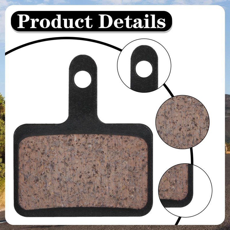 LDBKLGHJ Top-Grade Bicycle Brake Pads – Bike Brake Pads -
