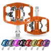 IMPALAPRO - Dual Function Bicycle Flat Pedals and SPD Pedals