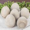 Factory Direct Craft Group of 6 Cement Eggs for Easter