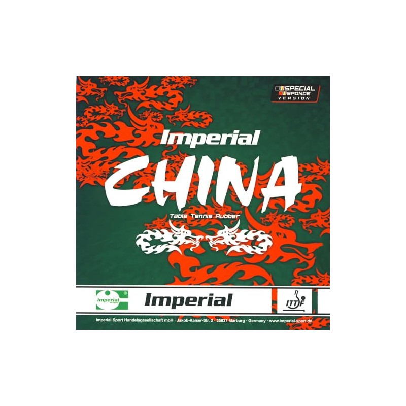 Imperial China Special Sponge (1.5 mm - Red)