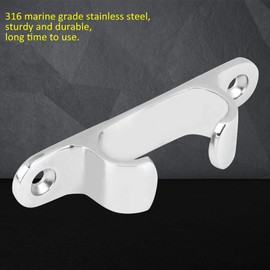 for bow rope skene chocks kayak boat line chock cleat aluminum fair 4 front straight cleats Stainless Steel Fair Boat Cleat4" rope fairleadboat angled bow chocks