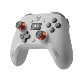 BIGBIG WON PC Controller with Multi-functional LCD Display, Hole Stick, Hole Trigger, 1000Hz Polling Rate, Supports PC, Switch, Android, IOS Compatible, 2 Back Buttons, TURBO Fire, HD Vibration
