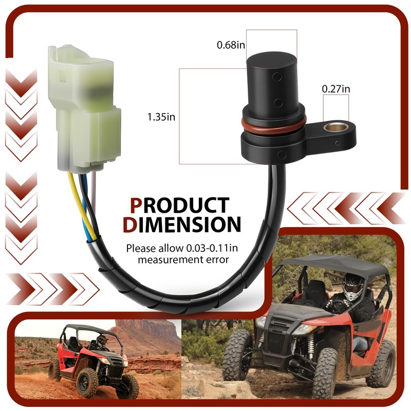 Cam Timing Sensor for Arctic Cat Wildcat Trail 700 Wildcat