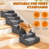 ROYALAY 4 Pack Dog Ramp for Stairs, Interlocking Dog Stairs