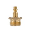 Camco RV Blowout Plug for Winterization - Features Brass Quick