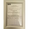 BUILDINGSIGNS.COM HPD Inspection Frame 6" X 9" (Heavy Duty -