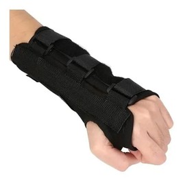 GAMBIMEDIC Ferula Ambidiestra Muñeca Derecha O Izquierda Comoda Vendaje Ortopedico Para Tunel Carpiano Esguince Fractura (Small, Izquierda)