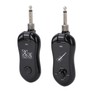 Black Guitar Wireless Transmitter Receiver Kit with Reverberation Type C
