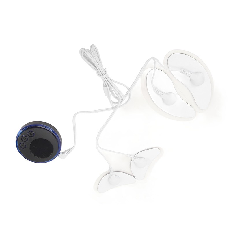 Facial Microcurrent Massager with 4 Patches Tightening Improve Circulation Low