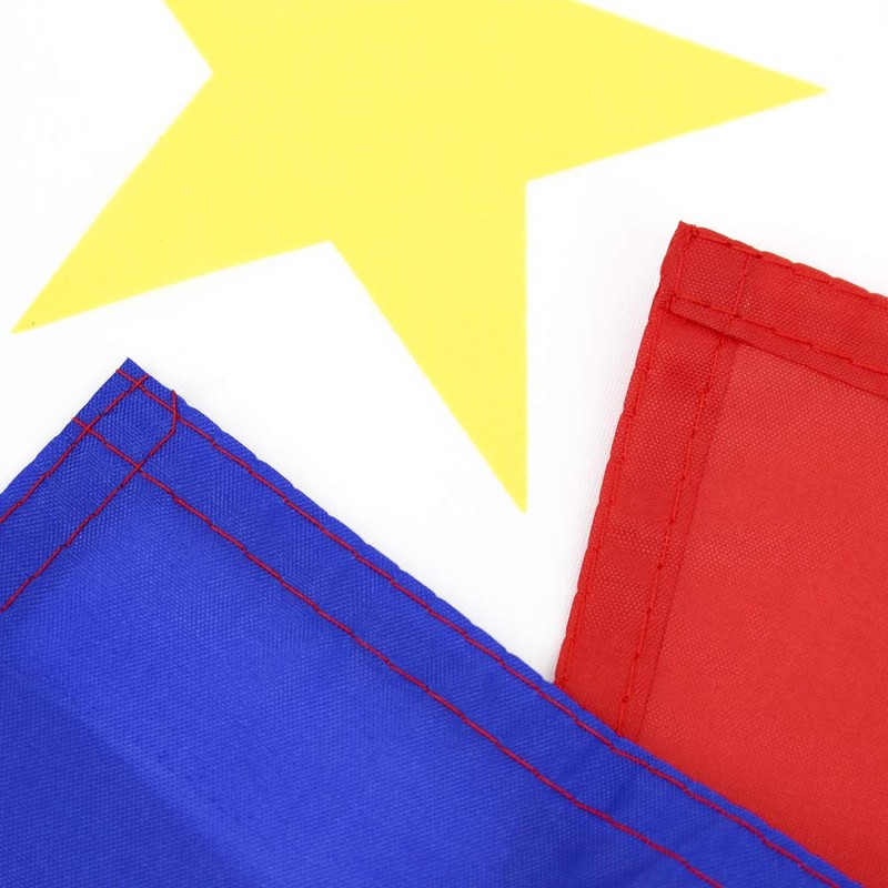 ANJOR Philippines Flag 3x5Fts - Filipino Flags With Brass Grommets